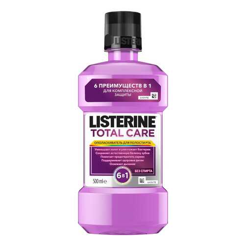 Ополаскиватель для рта Listerine Total Care 500 мл в МейТан