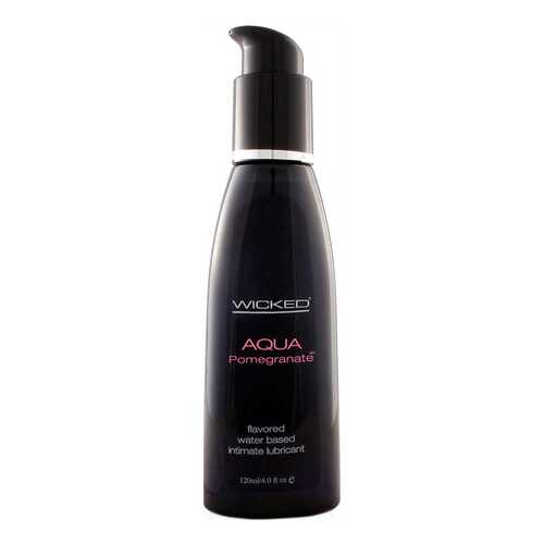 Гель-смазка Wicked Aqua Pomegranate со вкусом граната 120 мл в МейТан