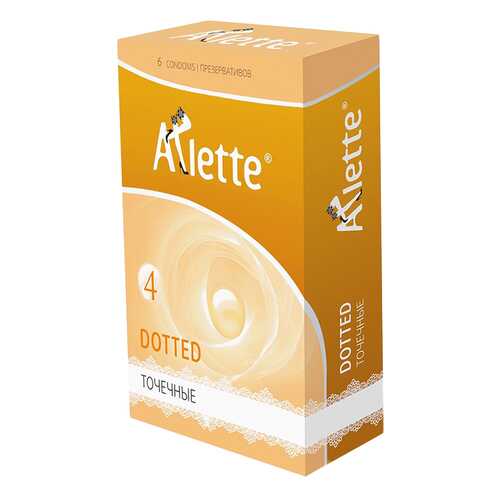 Презервативы Arlette Dotted с точечной текстурой 6 шт. в МейТан