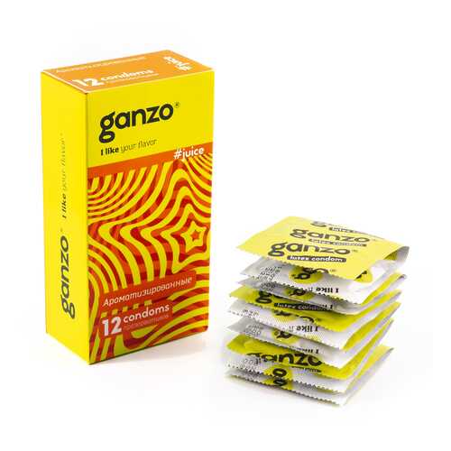 Презервативы Ganzo Juice 12 шт. в МейТан