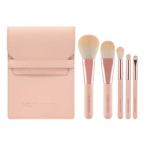 Кисти для макияжа HOLIKA HOLIKA Nudrop Mini Brush Set в МейТан