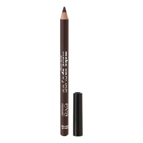 Карандаш для глаз Eva Mosaic Make Up Eyes Темный шоколад 1,1 г в МейТан