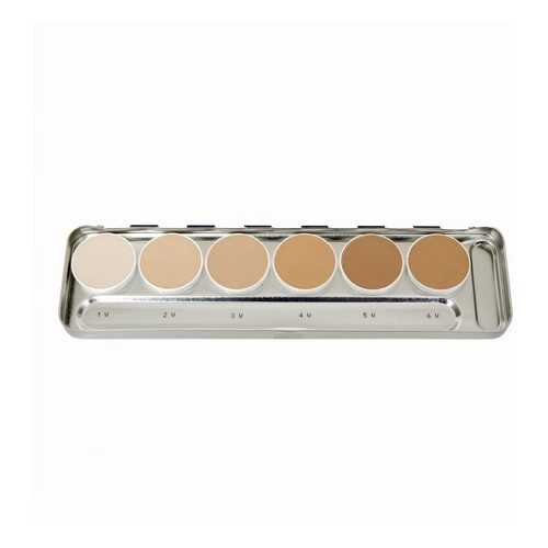 Аквагрим в палитре 6 цв./Aquacolor Palette 6 Col. 20 мл. (Цв: 1W-6W)/Kryolan/1107-1W-6W в МейТан