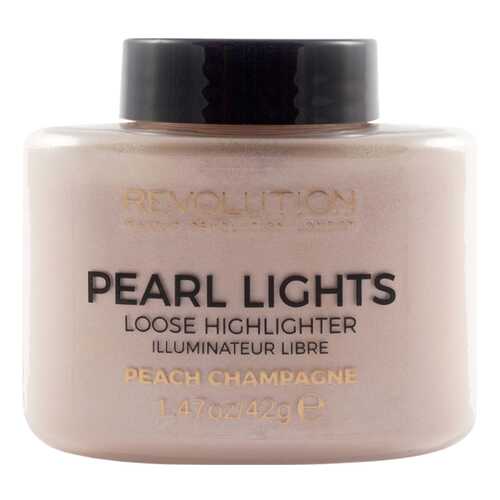 Хайлайтер Makeup Revolution Pearl Lights Loose Highlighter Peach Champagne 42 г в МейТан