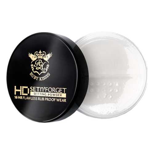 Рассыпчатая HD пудра KISS Invisible Fix&Forget Setting Powder, RRSP01 в МейТан