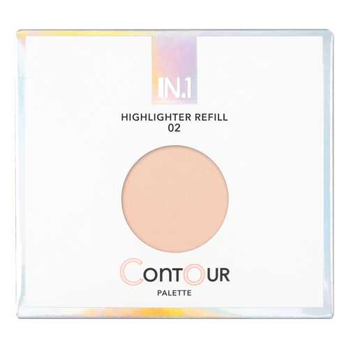 Сменный блок хайлайтера N.1 Contour Palette Highlighter Refill 02 в МейТан