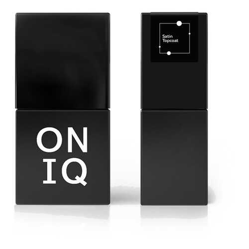 Финишное покрытие Oniq Satin Topcoat с сатиновым эффектом 10 мл в МейТан
