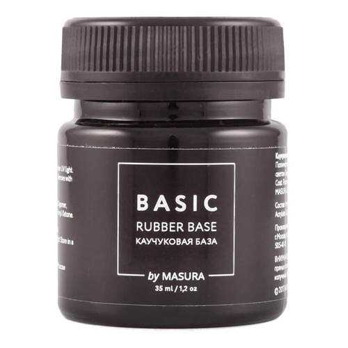 Каучуковая база для ногтей Masura Basic Прозрачная 35 мл в МейТан
