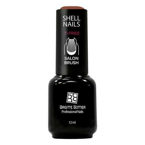 Гель-лак для ногтей Brigitte Bottier Shell Nails тон 966 шоколадный коричневый, 12мл в МейТан