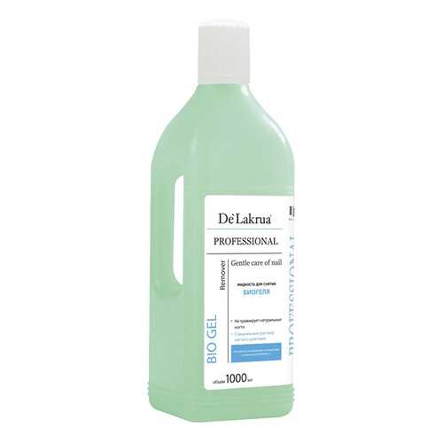 Жидкость для снятия лака De Lakrua Professional Biogel Remover 1000 мл в МейТан