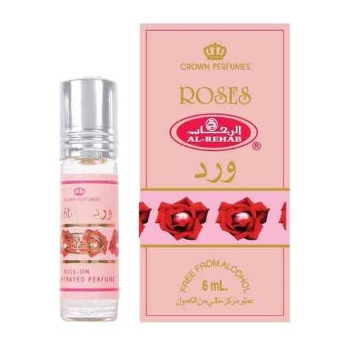 Масло парфюмерное Al Rehab Roses, 6 мл в МейТан