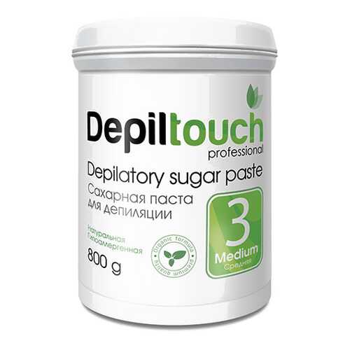 Сахарная паста для депиляции Depiltouch Depilatory Sugar Paste Medium №3 средняя, 800 гр в МейТан