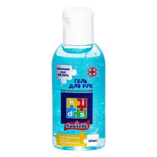 Антисептический гель для рук Sanitelle Kids с алоэ и витамином Е в МейТан