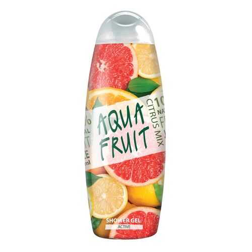 Гель для душа AQUAFRUIT citrus mix active 420 мл в МейТан