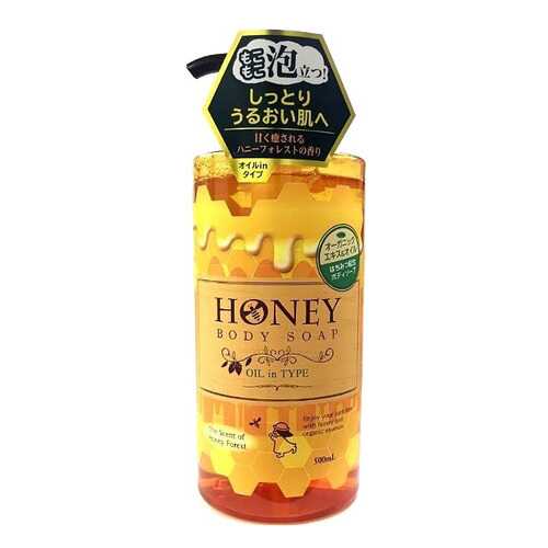 Гель для душа Funs Honey Oil 500 мл в МейТан