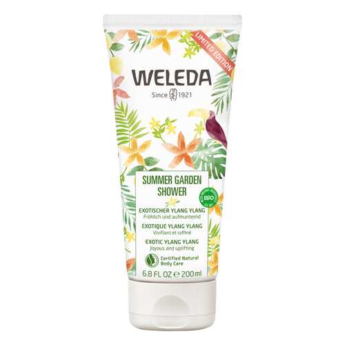 Гель для душа Weleda Summer Garden Shower Exotischer Ylang Ylang 200 мл в МейТан