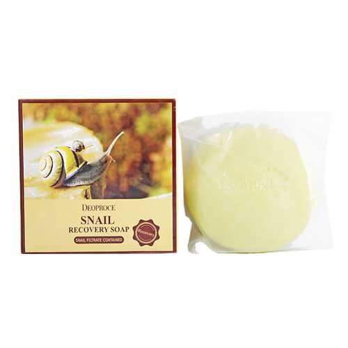 Косметическое мыло Deoproce Snail Recovery Soap 100 г в МейТан