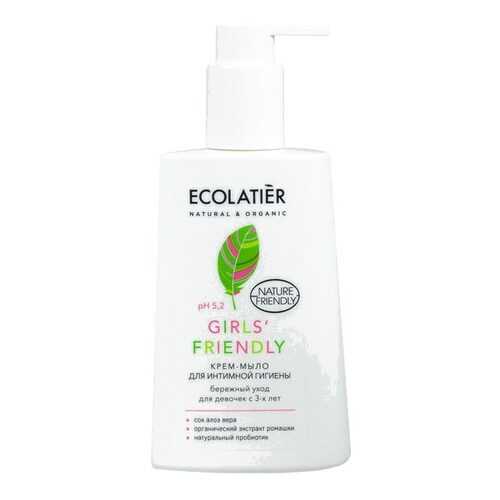 Крем-мыло для интимной гигиены ECOLATIER Girls Friendly 250 мл в МейТан