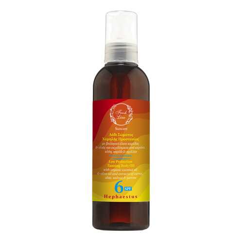 Масло для тела Fresh Line Hephaestus Low Protection Tanning Body Oil SPF 6 200 мл в МейТан