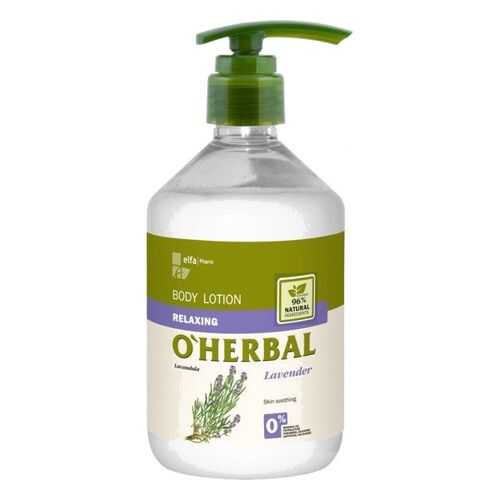Расслабляющий лосьон для тела с экстрактом лаванды O’Herbal, 500 мл в МейТан