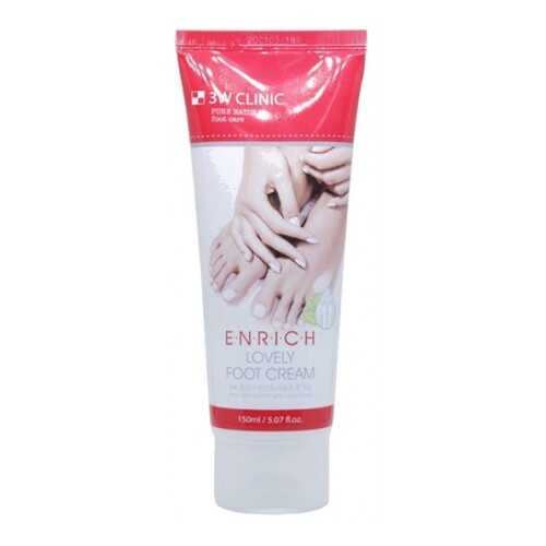 Крем для ног 3W Clinic Enrich Lovely foot cream 150 мл в МейТан