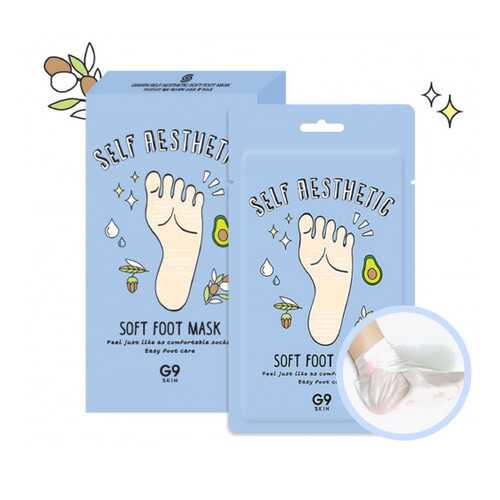 Маска для ног G9 Self Aesthetic Soft Foot Mask 12мл в МейТан