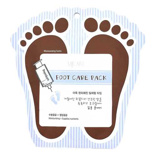 Маска для ног Mijin Premium Foot Care Pack 2 х 10 г в МейТан