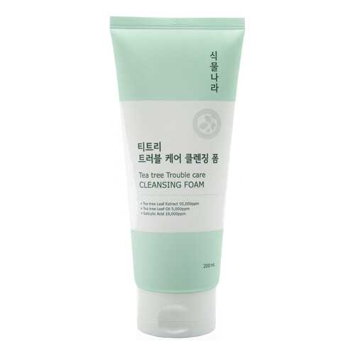 Пенка для умывания Shingmulnara Tea Tree Trouble Care Cleansing Foam 200 мл в МейТан