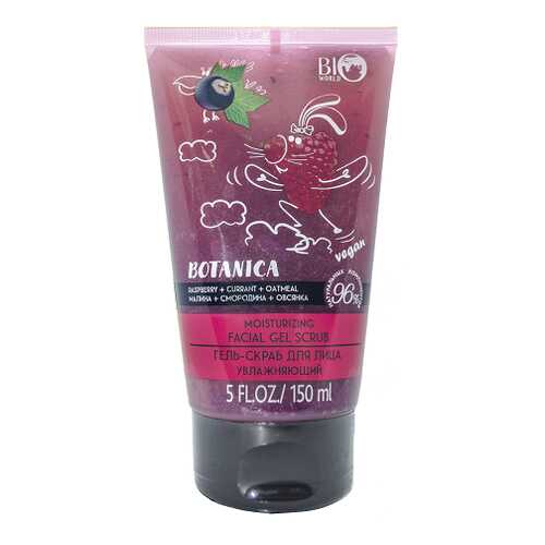 Скраб для лица Bio World Botanica Малина, смородина, овсянка в МейТан