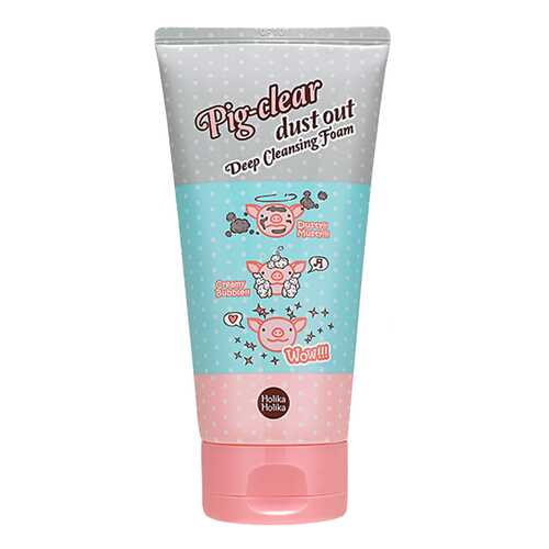 Средство для умывания Holika Holika Pig-clear Dust Out Deep Cleansing Foam 150 мл в МейТан