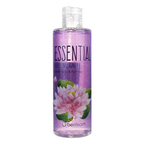 Тоник для лица Berrisom Essential Boosting Toner Lotus 265 мл в МейТан
