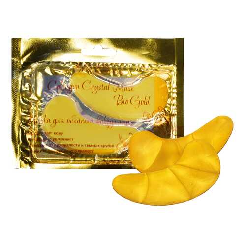 Маска для глаз Fabrik Cosmetology Collagen Crystal Mask Bio Gold в МейТан