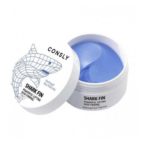 Патчи Consly Hydrogel Shark Fin Eye Patches с экстрактом акульего плавника, 60 шт в МейТан