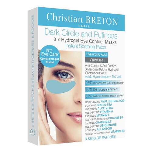 Патчи для глаз Christian Breton Reduce Dark Circles Puffiness 3 шт в МейТан