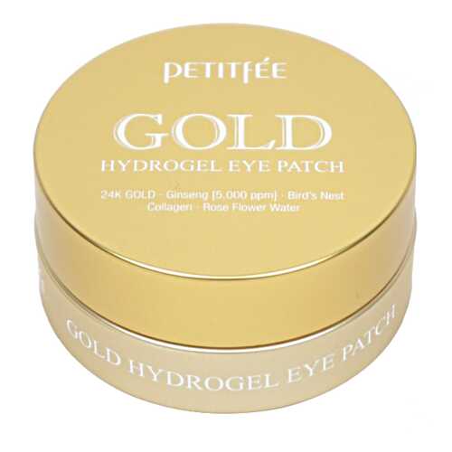 Патчи для глаз Petitfee Gold Hydrogel Eye Patch 60 шт в МейТан