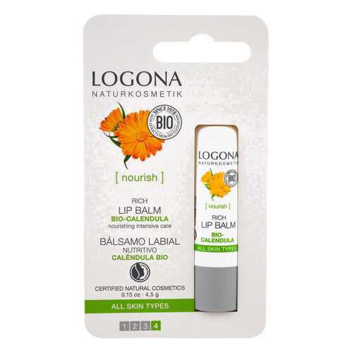 Бальзам для губ LOGONA 33127 RICH Bio-Calendula в МейТан