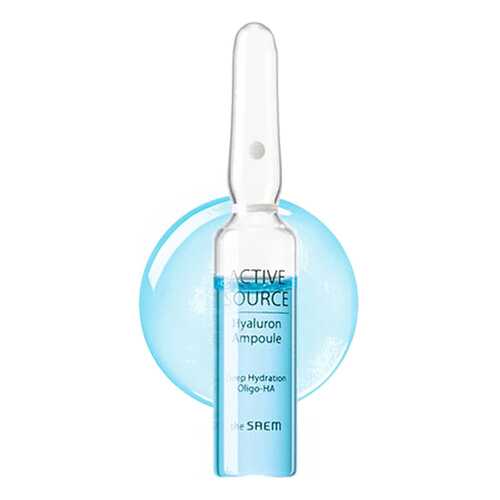 Эмульсия для лица The Saem Active Source Hyaluron Ampoule 30*2 мл в МейТан