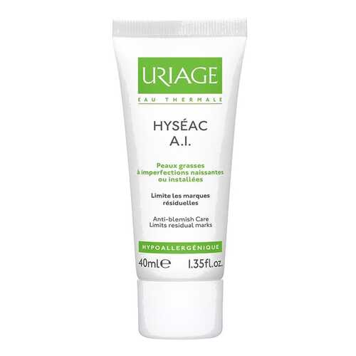 Эмульсия Uriage Hyseac A.I. противовоспалительный уход для жирной проблемной кожи, 40 мл в МейТан