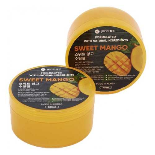 Гель с экстрактом манго JKOSMEC sweet mango multifunctional soothing gel 300 мл в МейТан