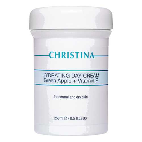 Крем для лица Christina Hydrating Day Cream Green Apple + Vitamin E 250 мл в МейТан