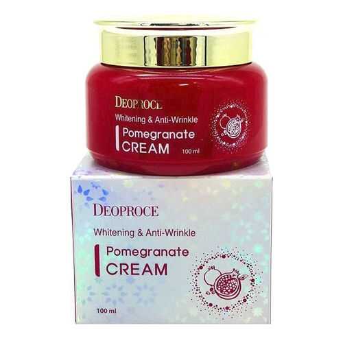 Крем для лица Deoproce Whitening & Anti-Wrinkle Pomegranate Cream 100 мл в МейТан