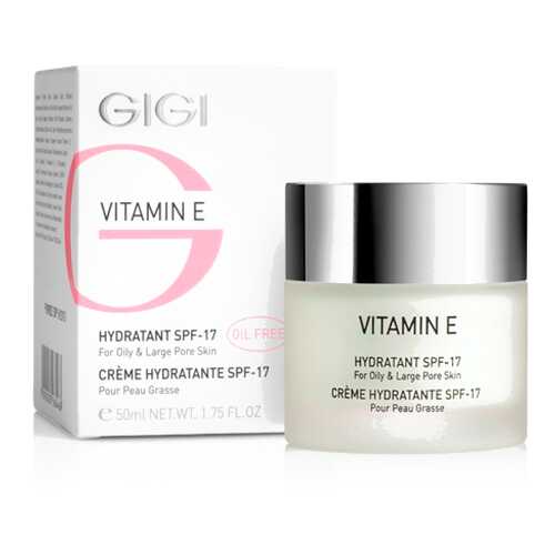 Крем для лица GIGI Vitamin E Увлажняющий для жирной кожи SPF 17 50 мл в МейТан