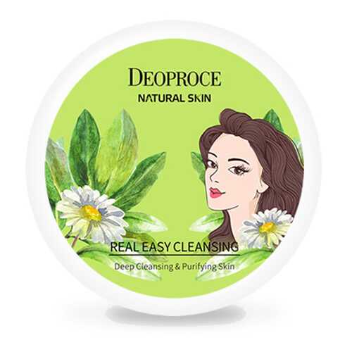 Крем для лица очищающий DEOPROCE NATURAL SKIN REAL EASY CLEANSING 100гр в МейТан