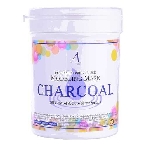 Маска для лица Anskin Charcoal Modeling Mask Container 700 мл в МейТан