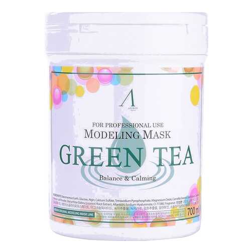 Маска для лица Anskin Green Tea Modeling Mask Container 700 мл в МейТан