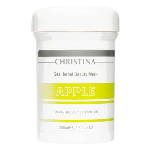 Маска для лица Christina Sea Herbal Beauty Mask Green Apple 250 мл в МейТан