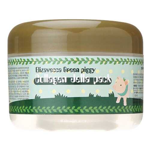 Маска для лица Elizavecca Green Piggy Collagen Jella Pack 100 мл в МейТан