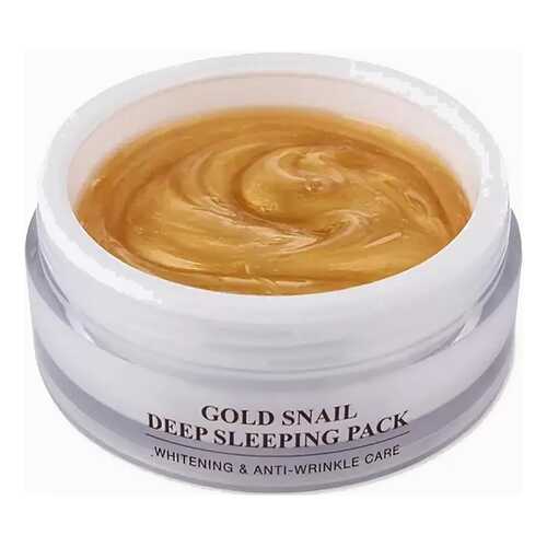 Маска для лица J&G Gold Snail Deep Sleeping Pack 100 мл в МейТан