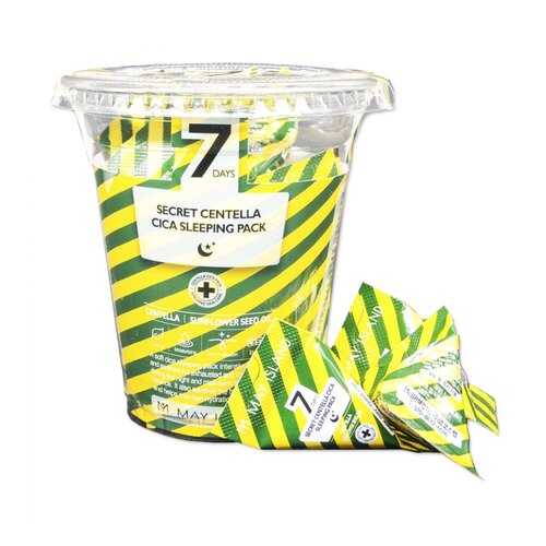 Маска для лица May Island Seven Days Secret Centella Cica Sleeping Pack в МейТан