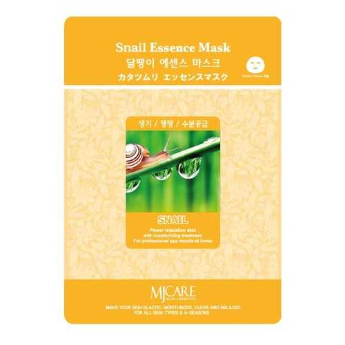 Маска для лица MJ CARE Snail essence Mask 23 г в МейТан